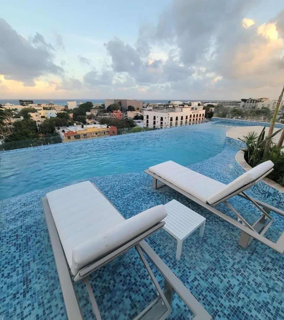 Апартаменты Paraiso En Las Alturas, Atardecer, Piscina Privada Плая-дель-Кармен